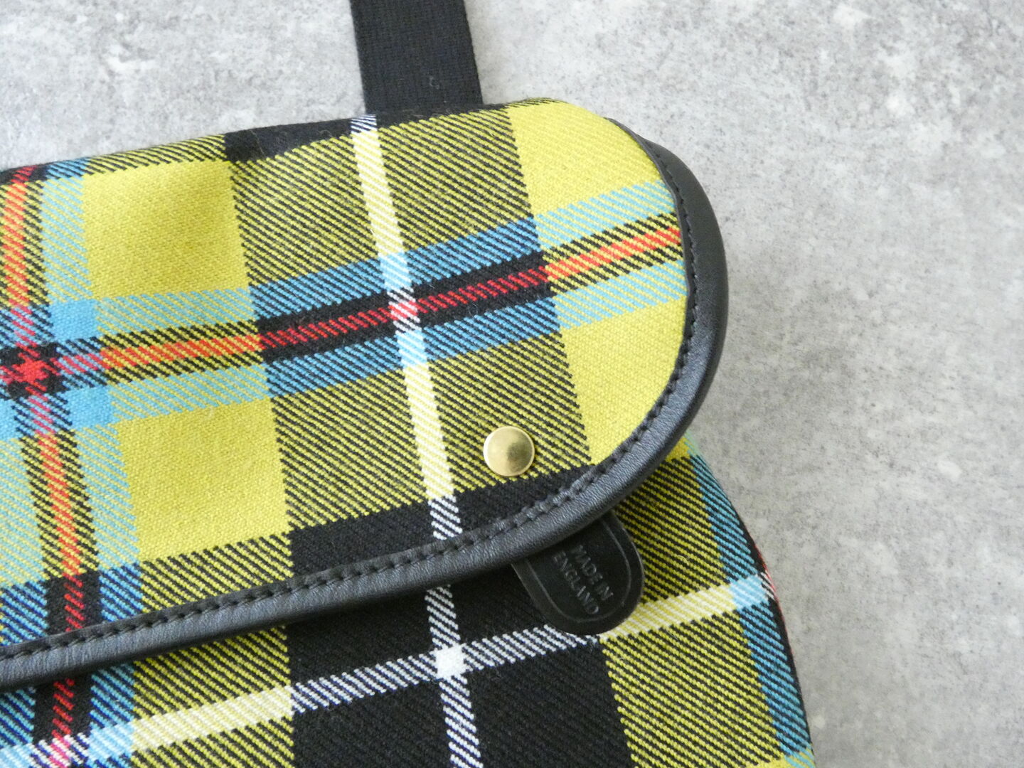 BRADY(ブレディ) AVON エイボン　LOCHCARRON WOOL CHECKのコロンとしたショルダーバッグの商品画像22