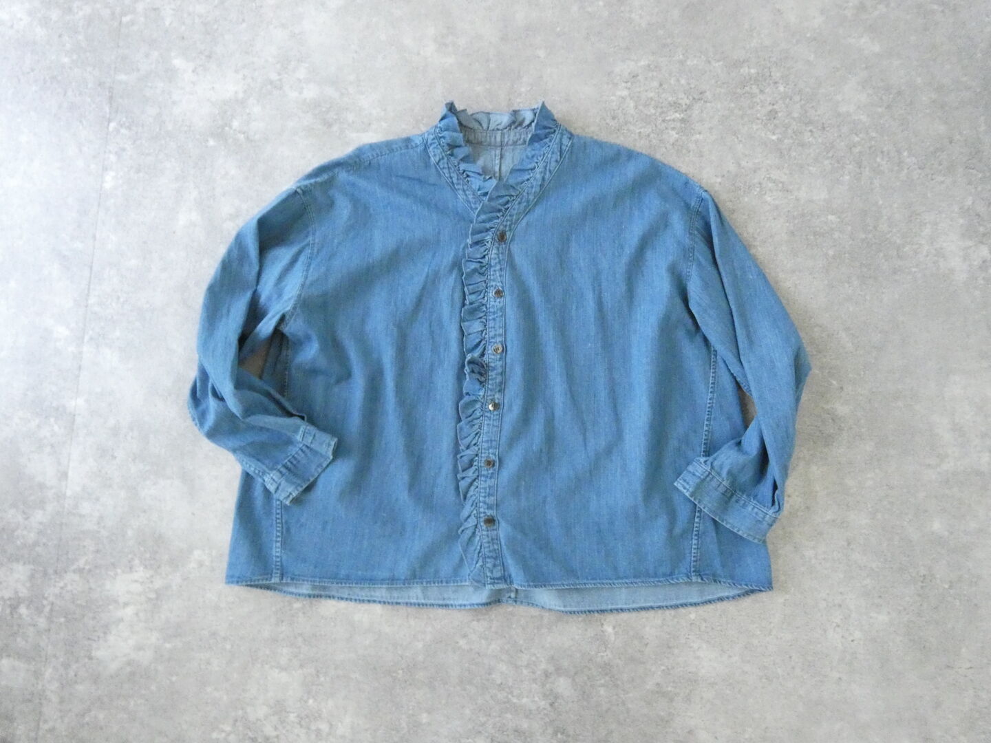 Brocante(ブロカント) 6ozデニムヴロンカルディガンシャツの商品画像3