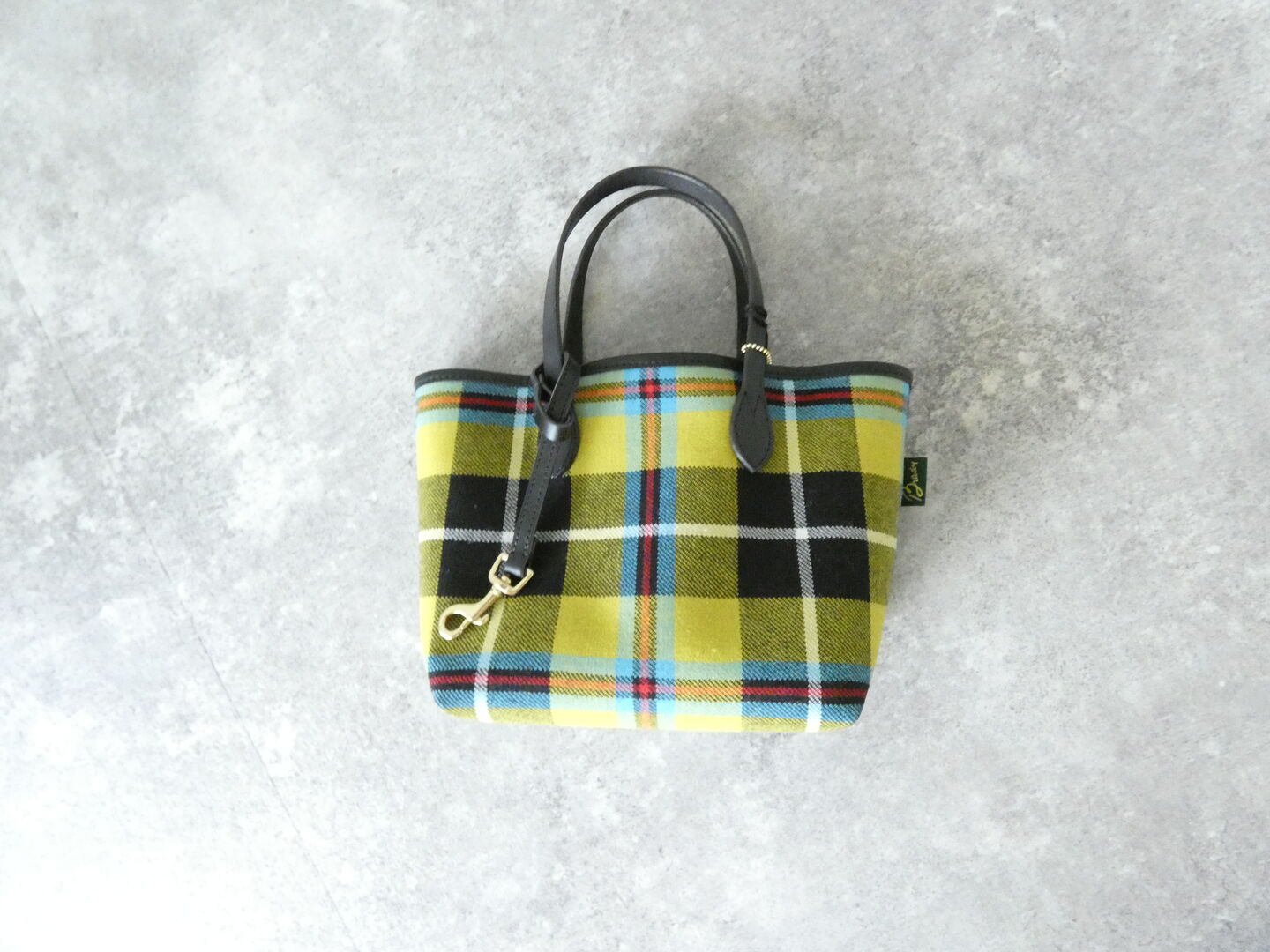Brady(ブレディ) CONDER MINI コンダーミニ LOCHCARRON WOOL CHECKのミニトートバッグの商品画像20