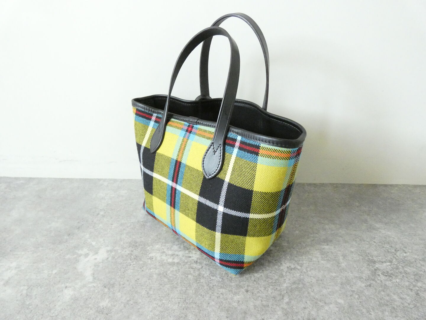 Brady(ブレディ) CONDER MINI コンダーミニ LOCHCARRON WOOL CHECKのミニトートバッグの商品画像8