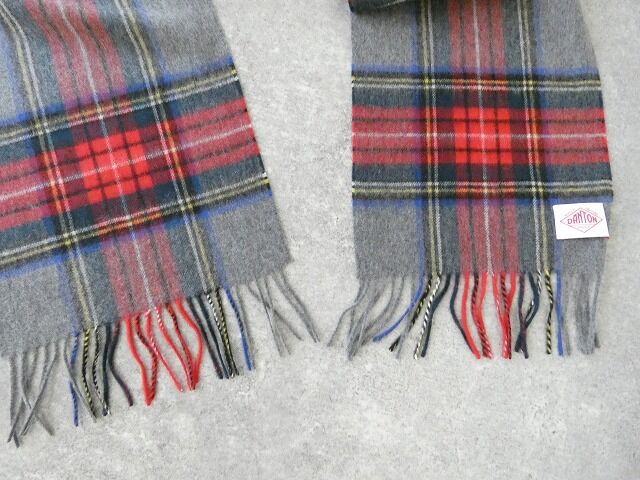 DANTON(ダントン) ウールカシミアチェックマフラーの商品画像17