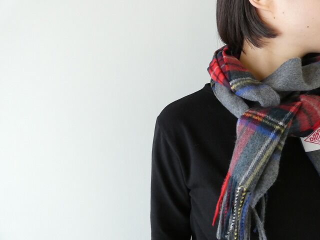 DANTON(ダントン) ウールカシミアチェックマフラーの商品画像4