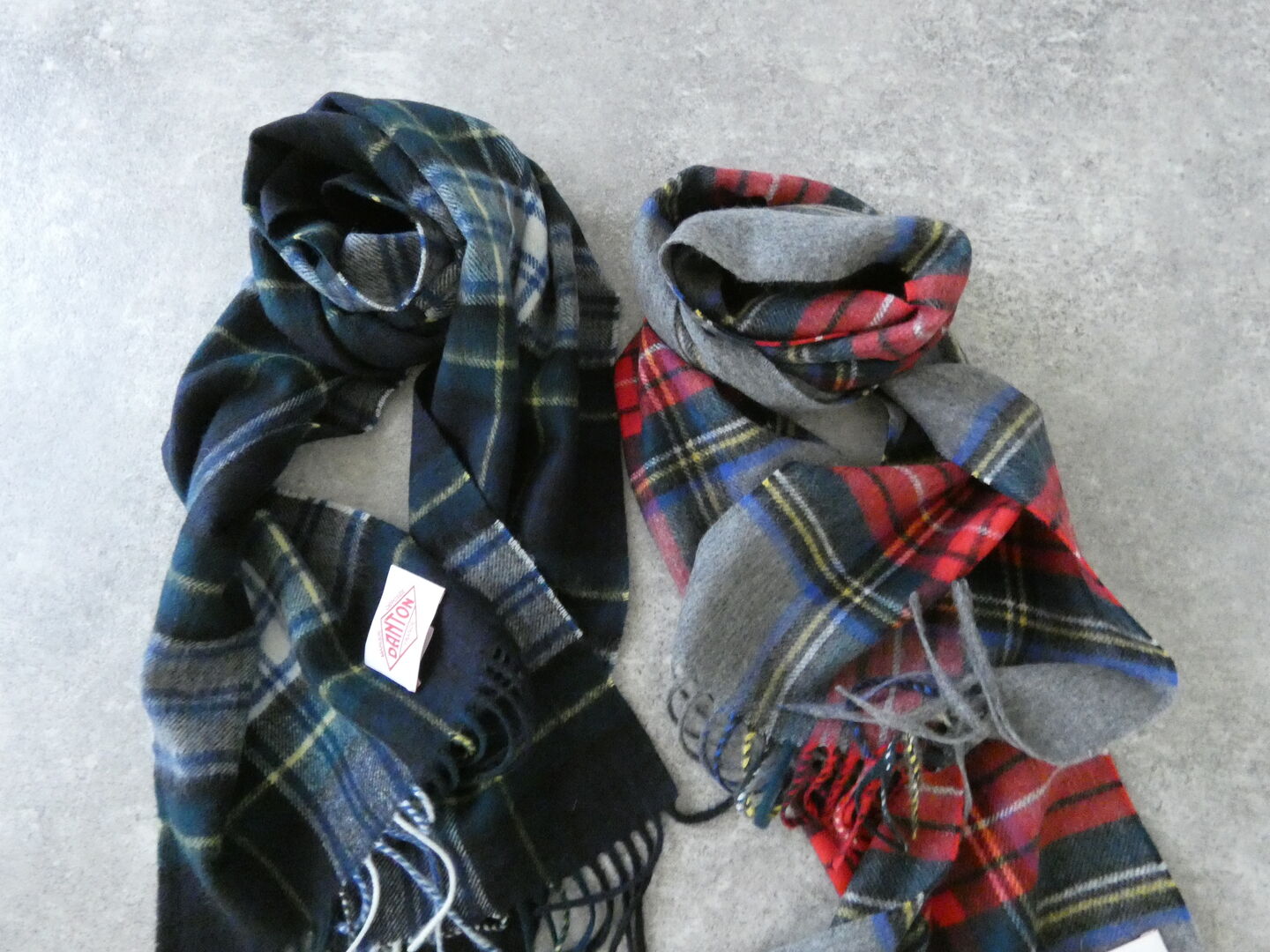 DANTON(ダントン) ウールカシミアチェックマフラーの商品画像6
