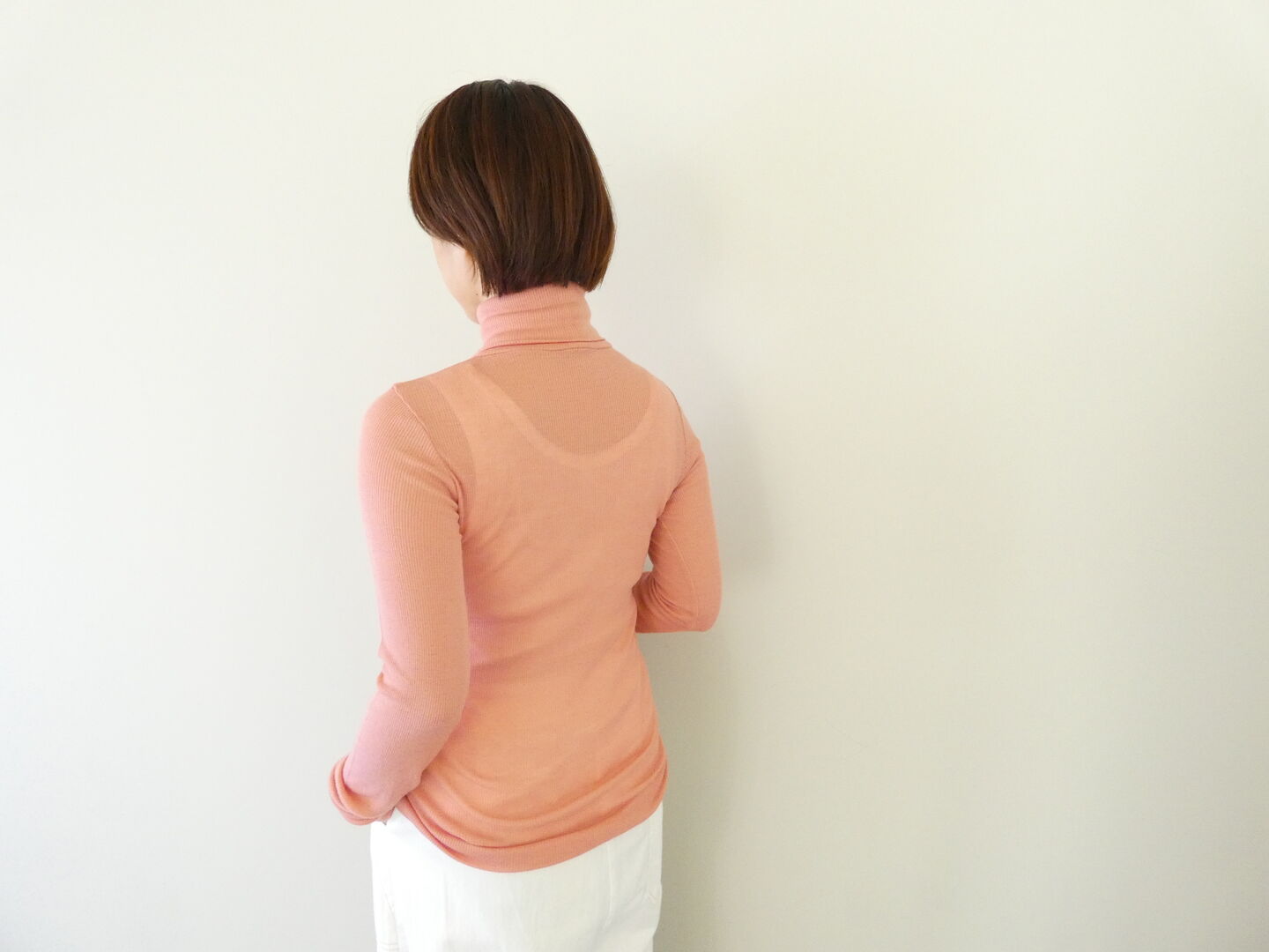 LAITERIE(レイトリー) ウールシルクテレコタートルネックプルオーバーの商品画像8