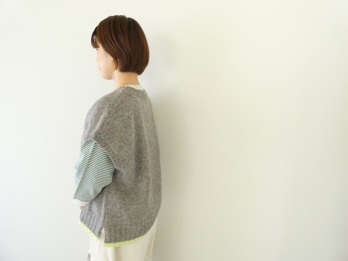 LAITERIE(レイトリー) ヘリテッジニットベストの商品画像6