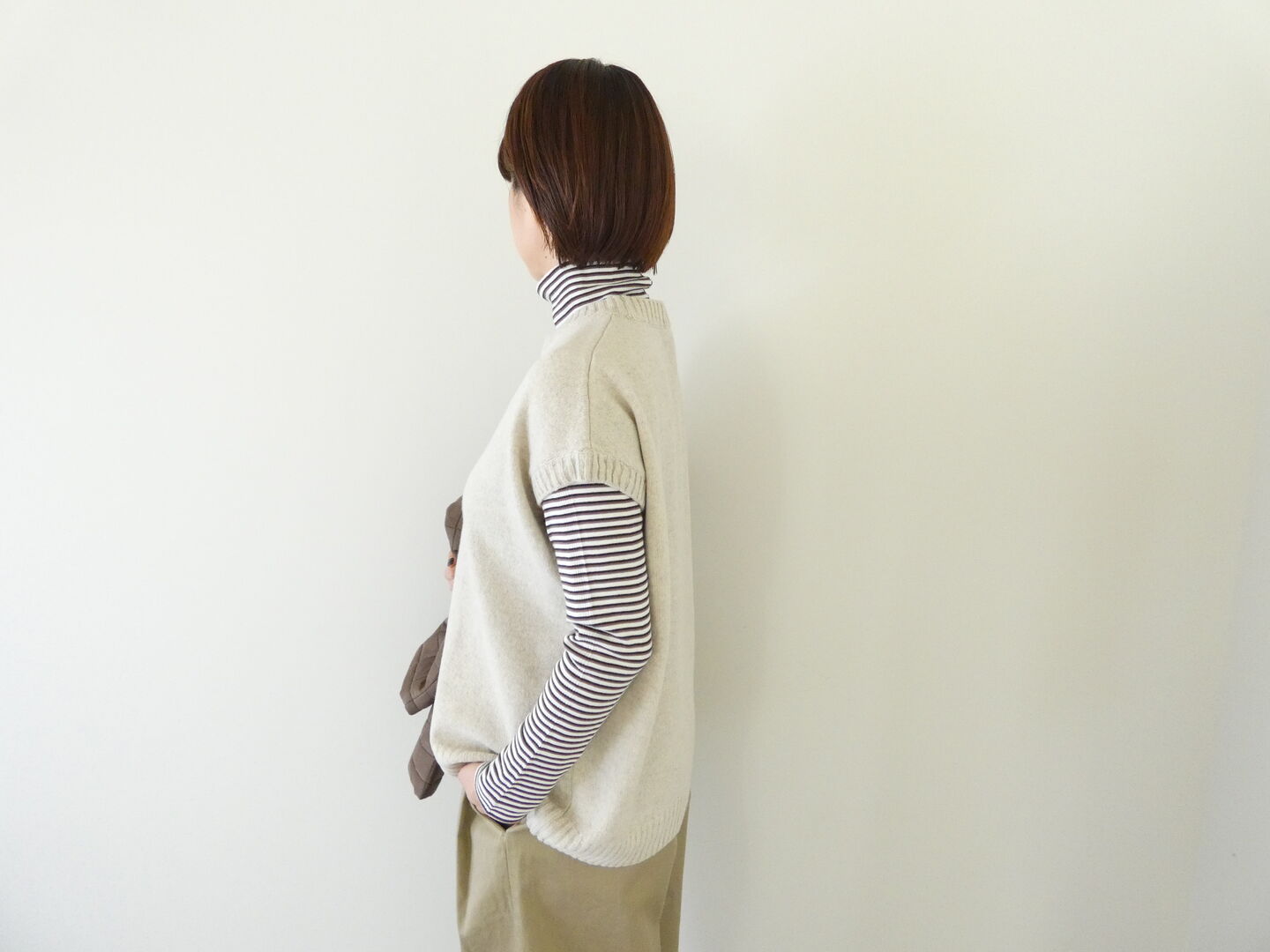 MidiUmi(ミディウミ) シェットランドウールベストの商品画像7