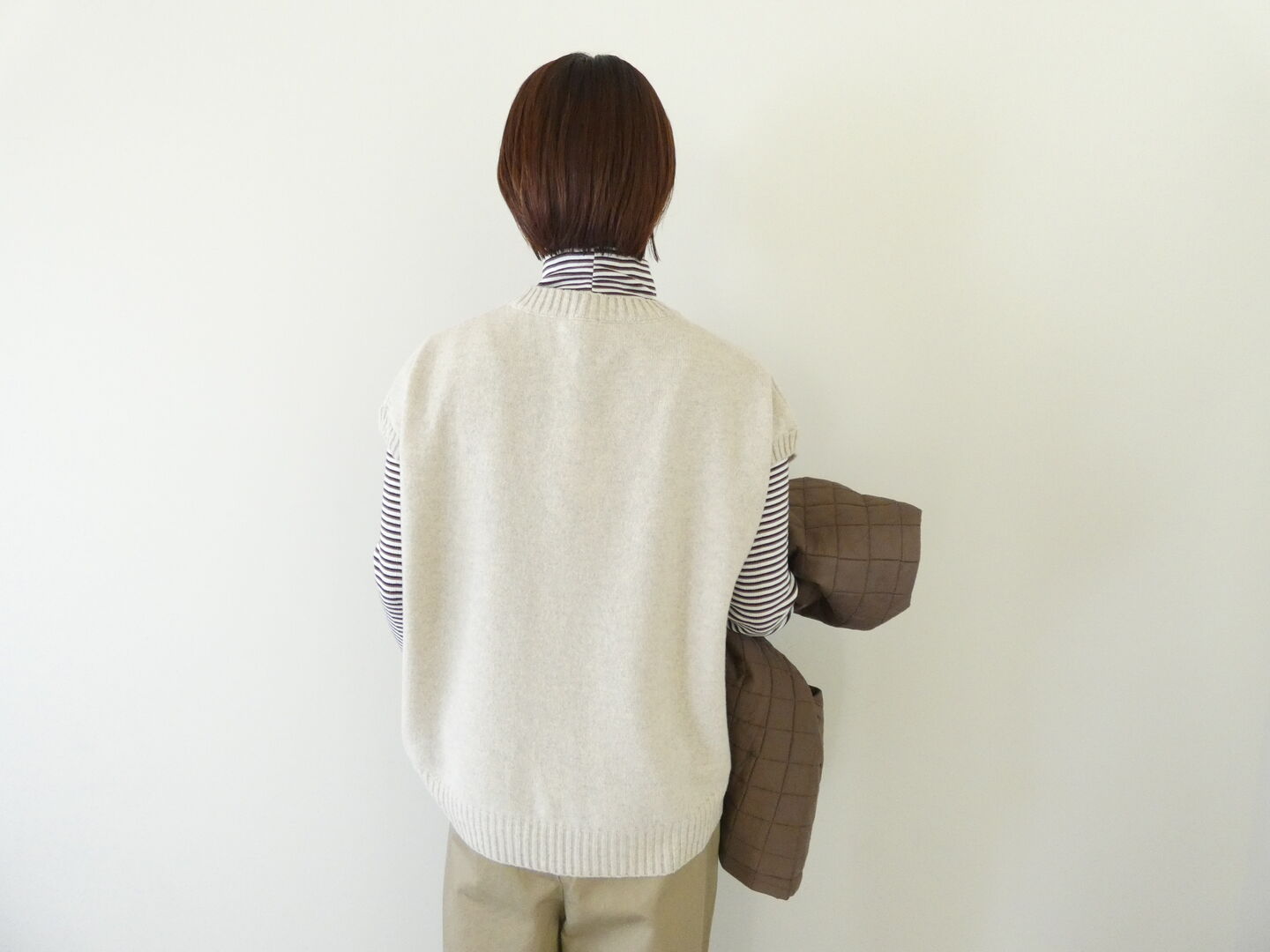 MidiUmi(ミディウミ) シェットランドウールベストの商品画像8