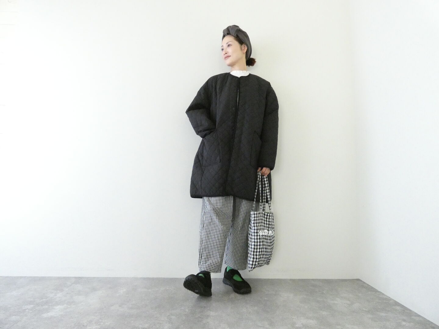 MidiUmi(ミディウミ) quilting long coat キルティングロングコートの商品画像1