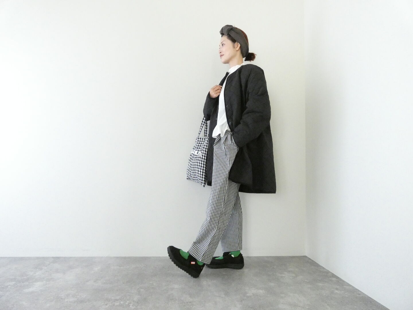 MidiUmi(ミディウミ) quilting long coat キルティングロングコートの商品画像6