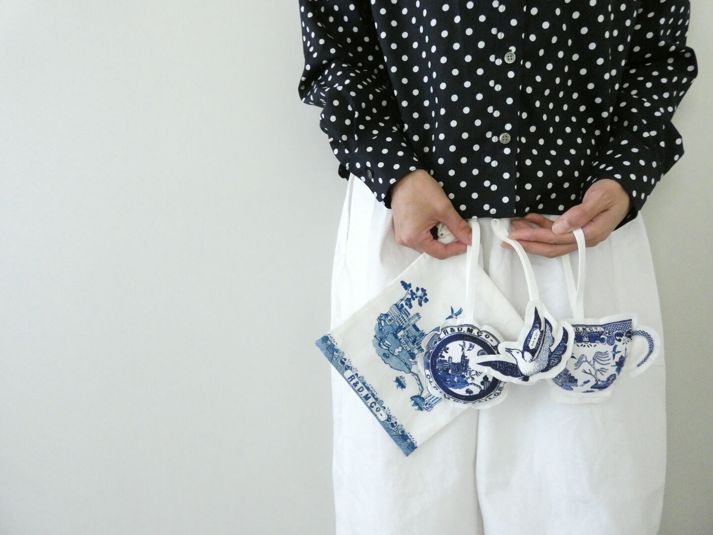 R&D.M.Co-(オールドマンズテーラー) BLUE WILLOW FABRIC CHARMの商品画像5