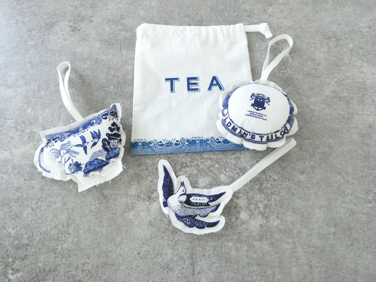 R&D.M.Co-(オールドマンズテーラー) BLUE WILLOW FABRIC CHARMの商品画像8