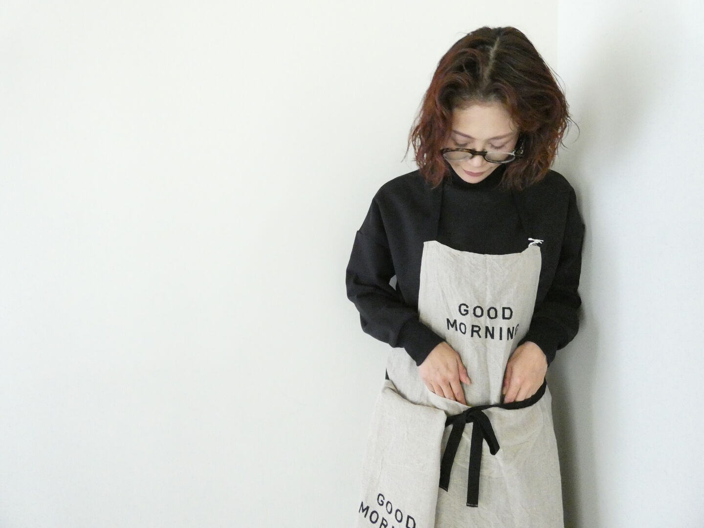 R&D.M.Co-(オールドマンズテーラー) APRON Good Morningの商品画像3