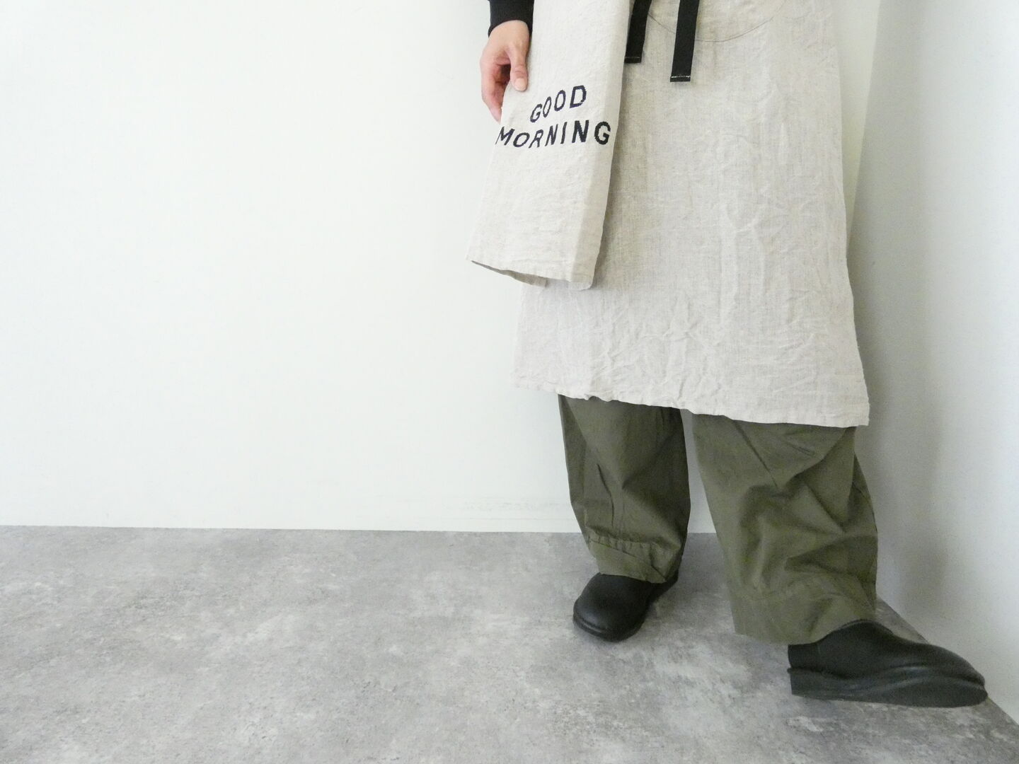 R&D.M.Co-(オールドマンズテーラー) APRON Good Morningの商品画像5