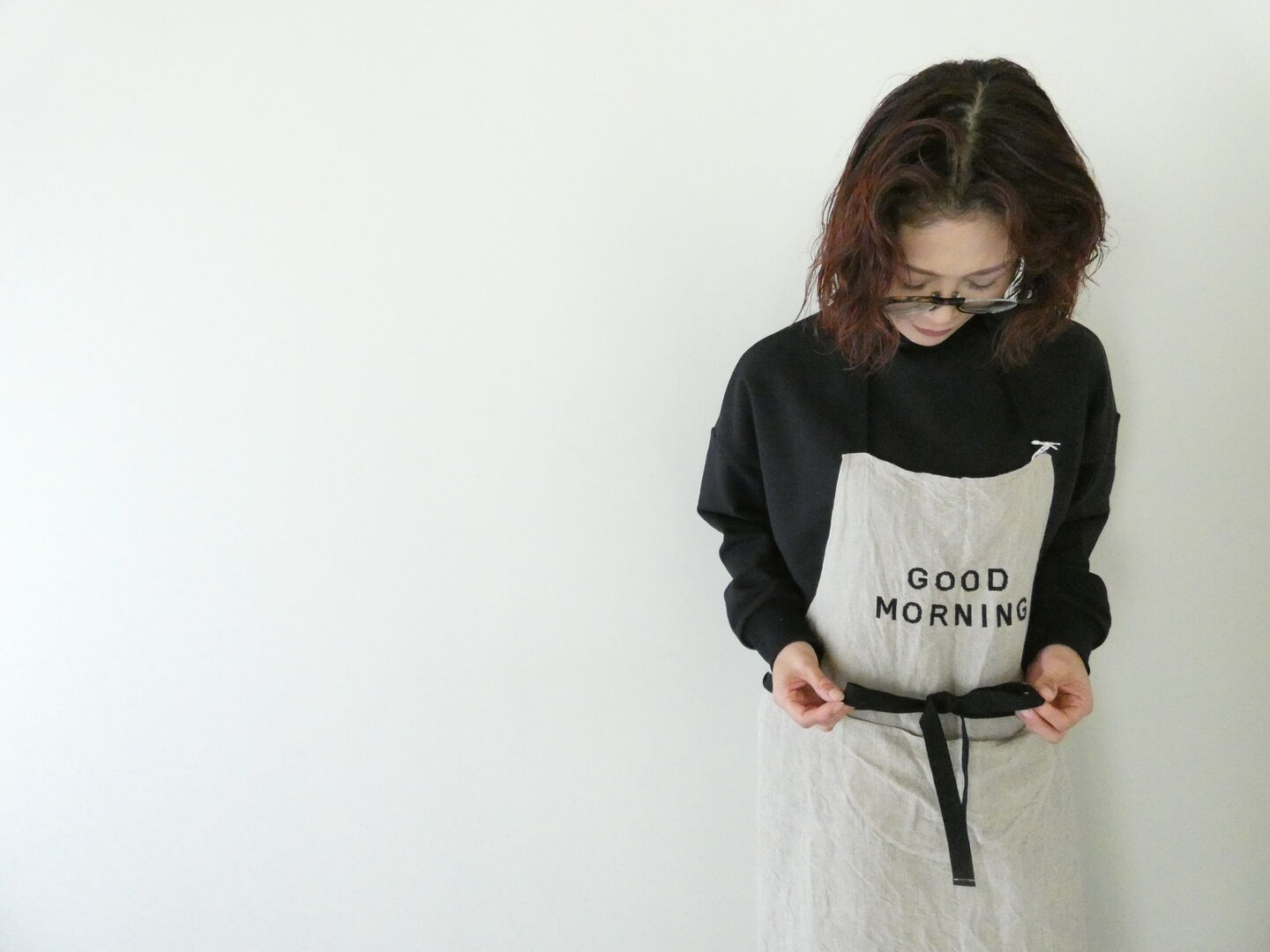 R&D.M.Co-(オールドマンズテーラー) APRON Good Morningの商品画像7
