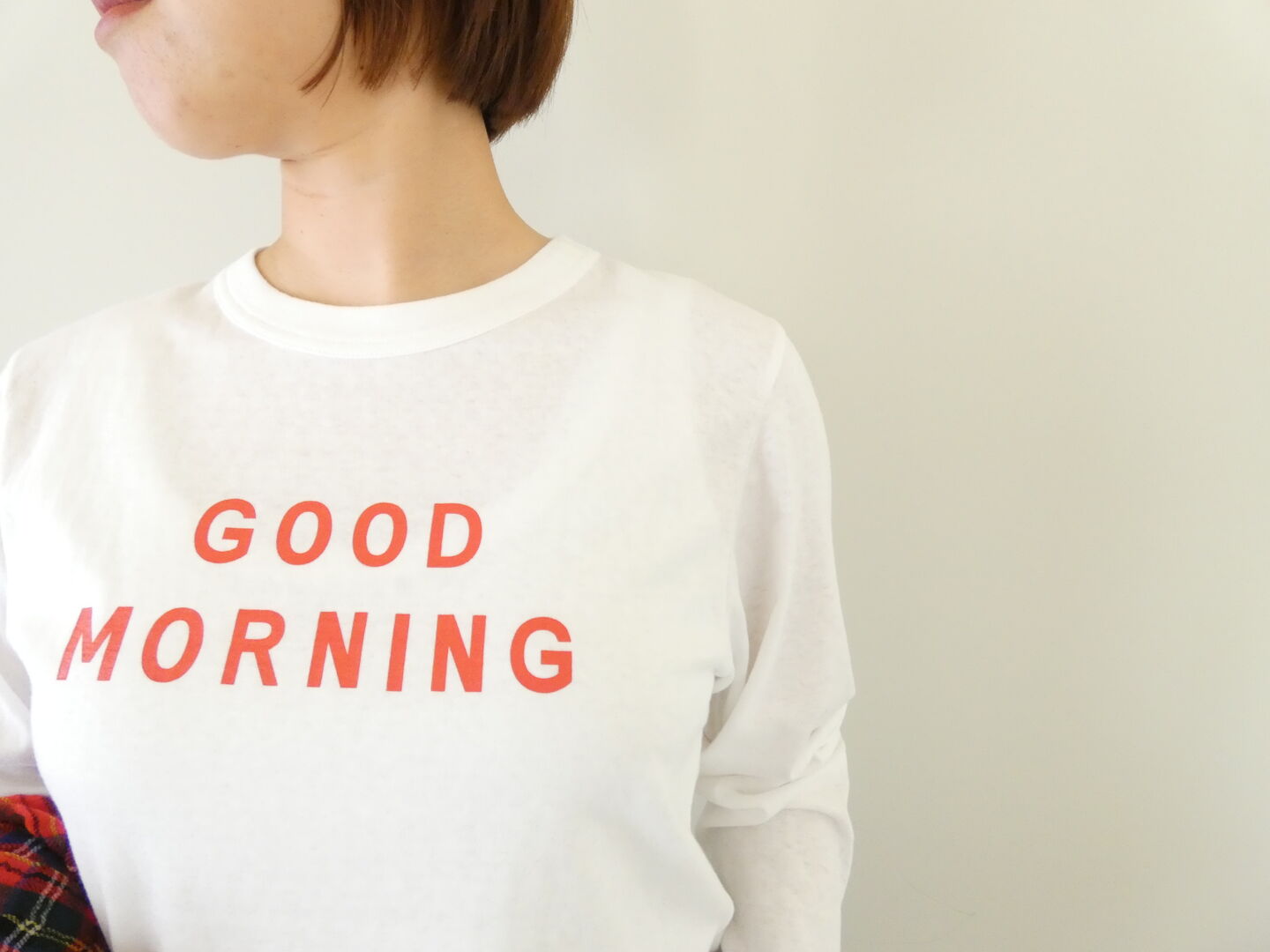 R&D.M.Co-(オールドマンズテーラー) GOOD MORNING L/T SHIRTの商品画像3