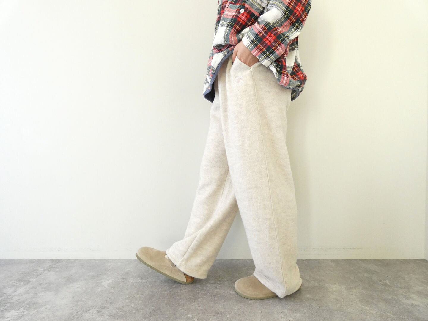 ORCIVAL(オーシバル) ナッピングブラッシュフリースイージーパンツの商品画像8
