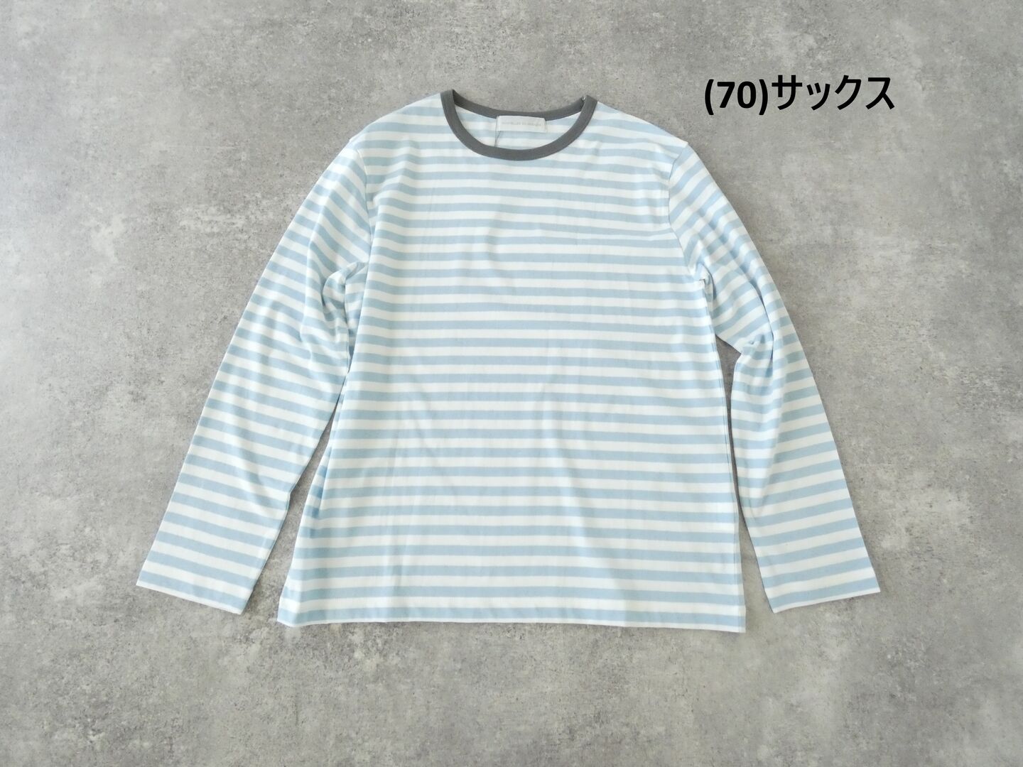 PARADIS(パラディ) トロワ天竺ボーダークルーリンガー長袖Tの商品画像28