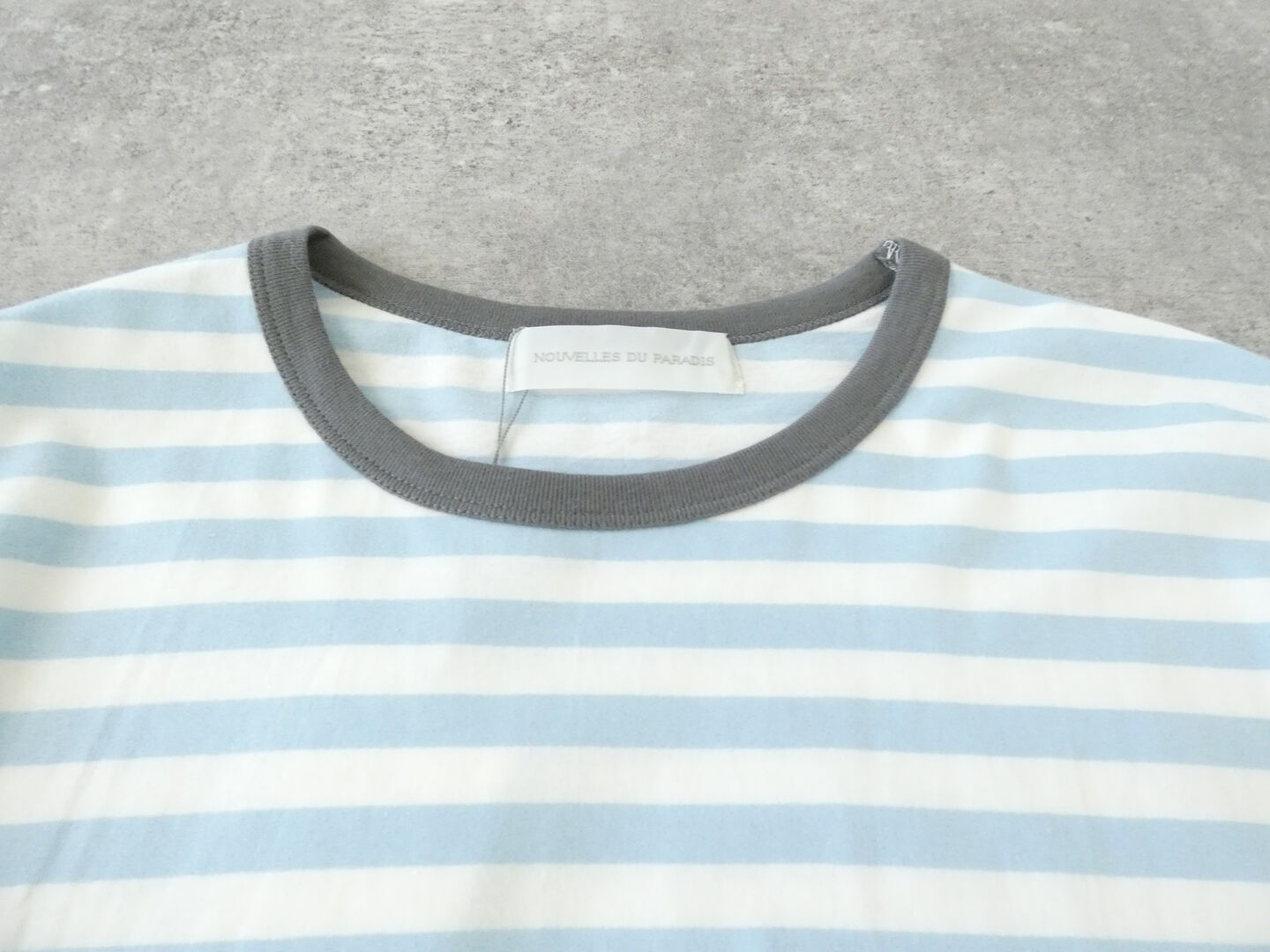 PARADIS(パラディ) トロワ天竺ボーダークルーリンガー長袖Tの商品画像31