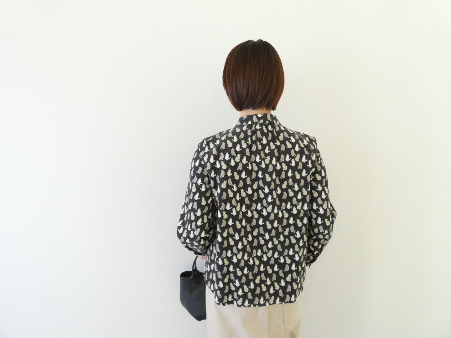 PK シャツコールおすわりネコブラウスの商品画像2