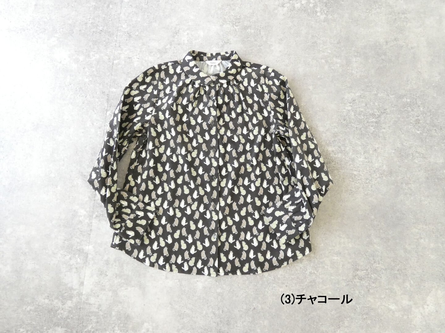 PK シャツコールおすわりネコブラウスの商品画像9