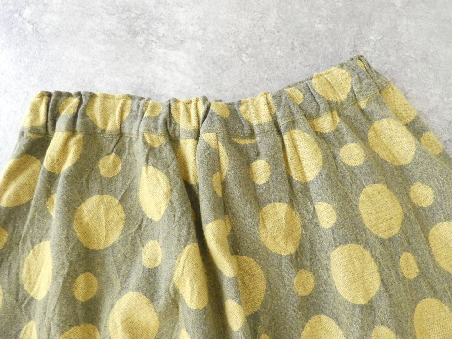 prit(プリット) ドットジャガードキャッチワッシャー　ワンタック裾ダーツバギーパンツの商品画像20