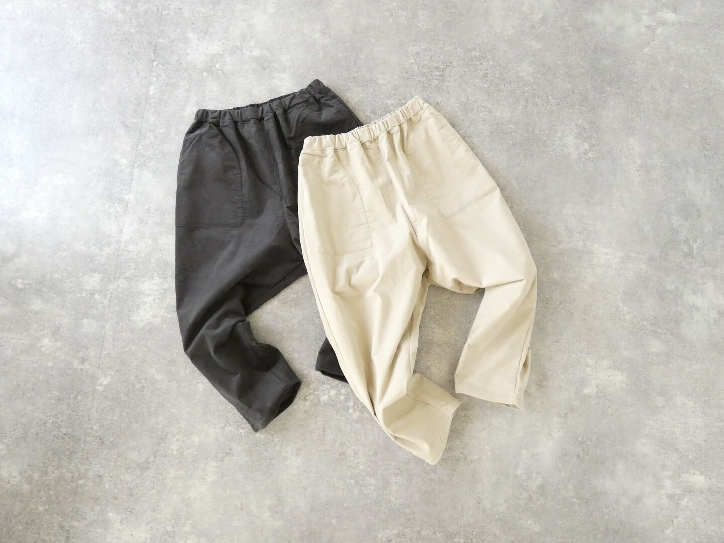prit(プリット) ストレッチモールスキン　サルエルパンツの商品画像3
