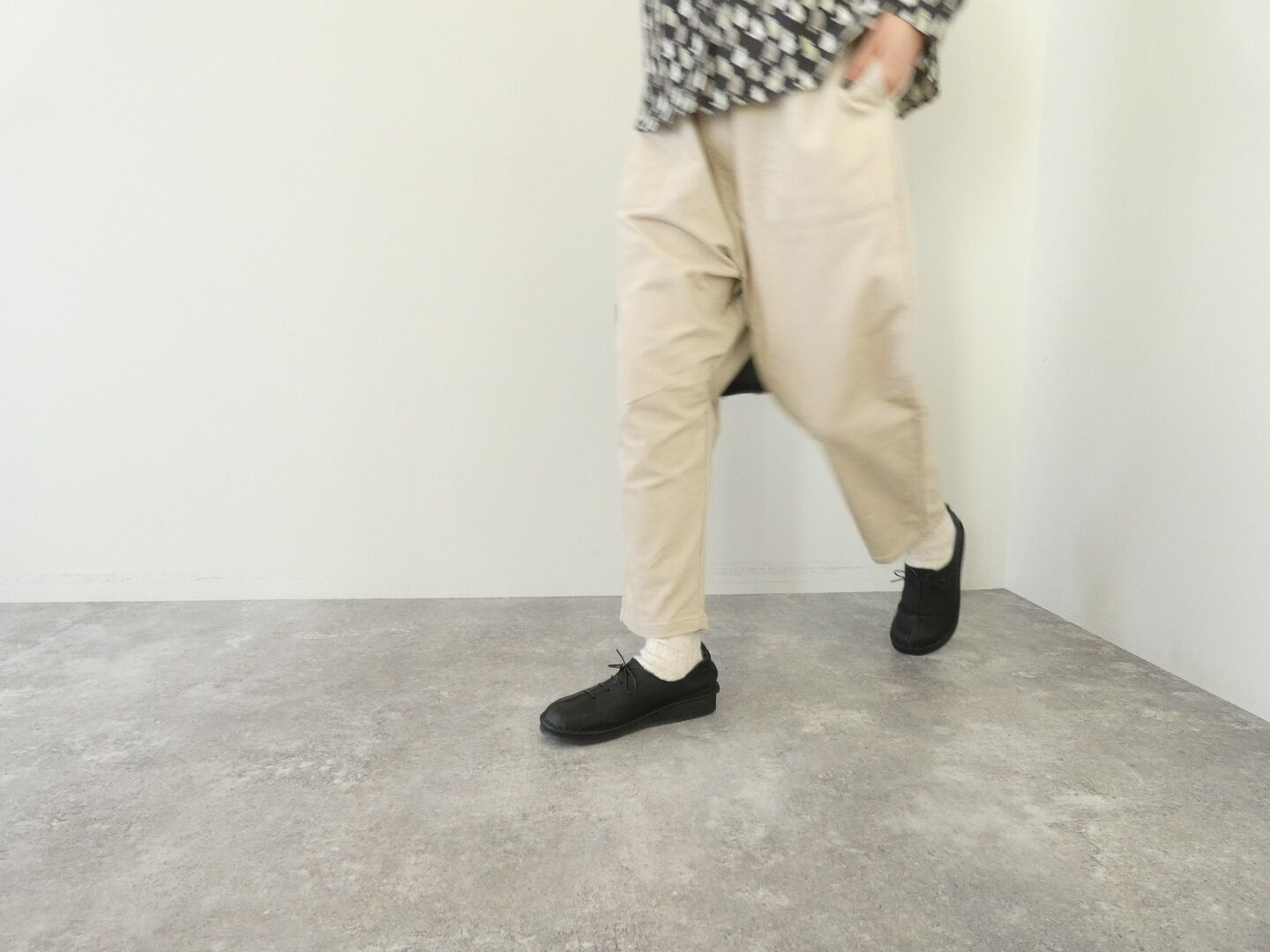 prit(プリット) ストレッチモールスキン　サルエルパンツの商品画像7