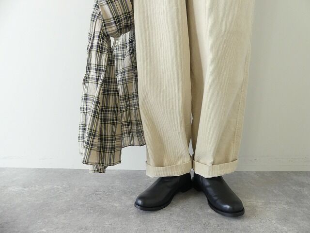 RINEN(リネン) 12/1 11ウェルコーデュロイリラックスパンツの商品画像5
