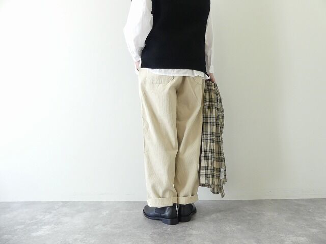 RINEN(リネン) 12/1 11ウェルコーデュロイリラックスパンツの商品画像9