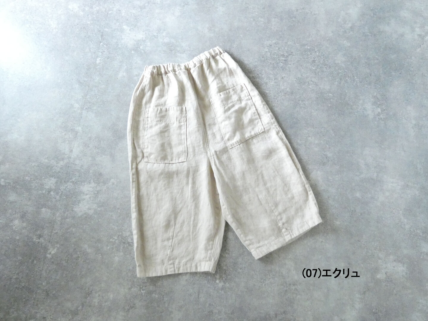 tumugu(ツムグ) ソリトリネン8分丈パンツの商品画像12