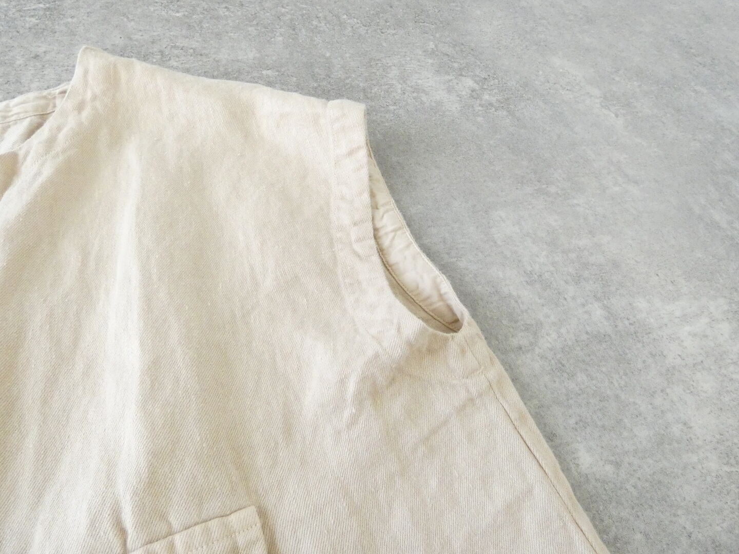 tumugu(ツムグ) ソリトリネン2WAYベストの商品画像31