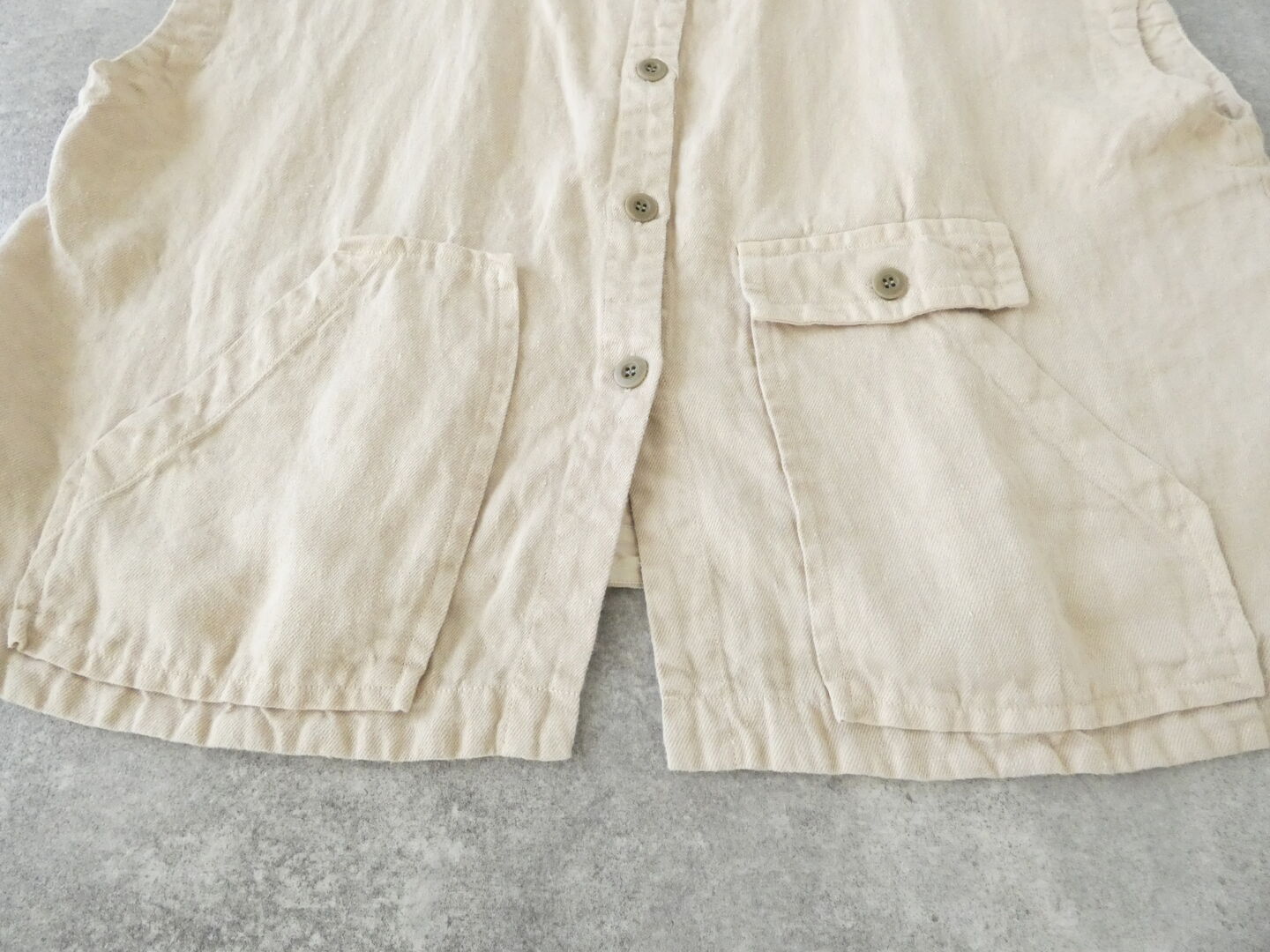 tumugu(ツムグ) ソリトリネン2WAYベストの商品画像32
