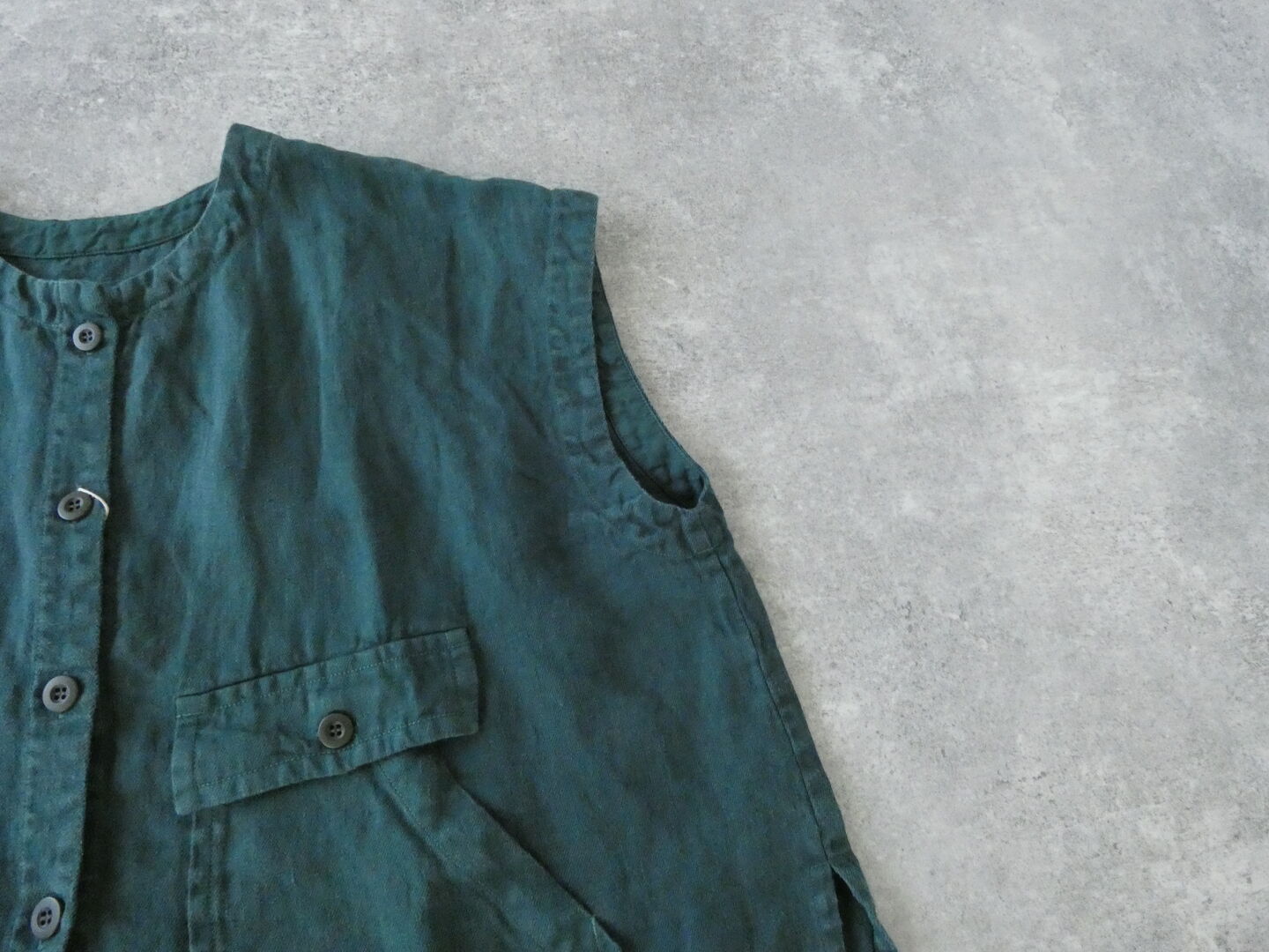 tumugu(ツムグ) ソリトリネン2WAYベストの商品画像45