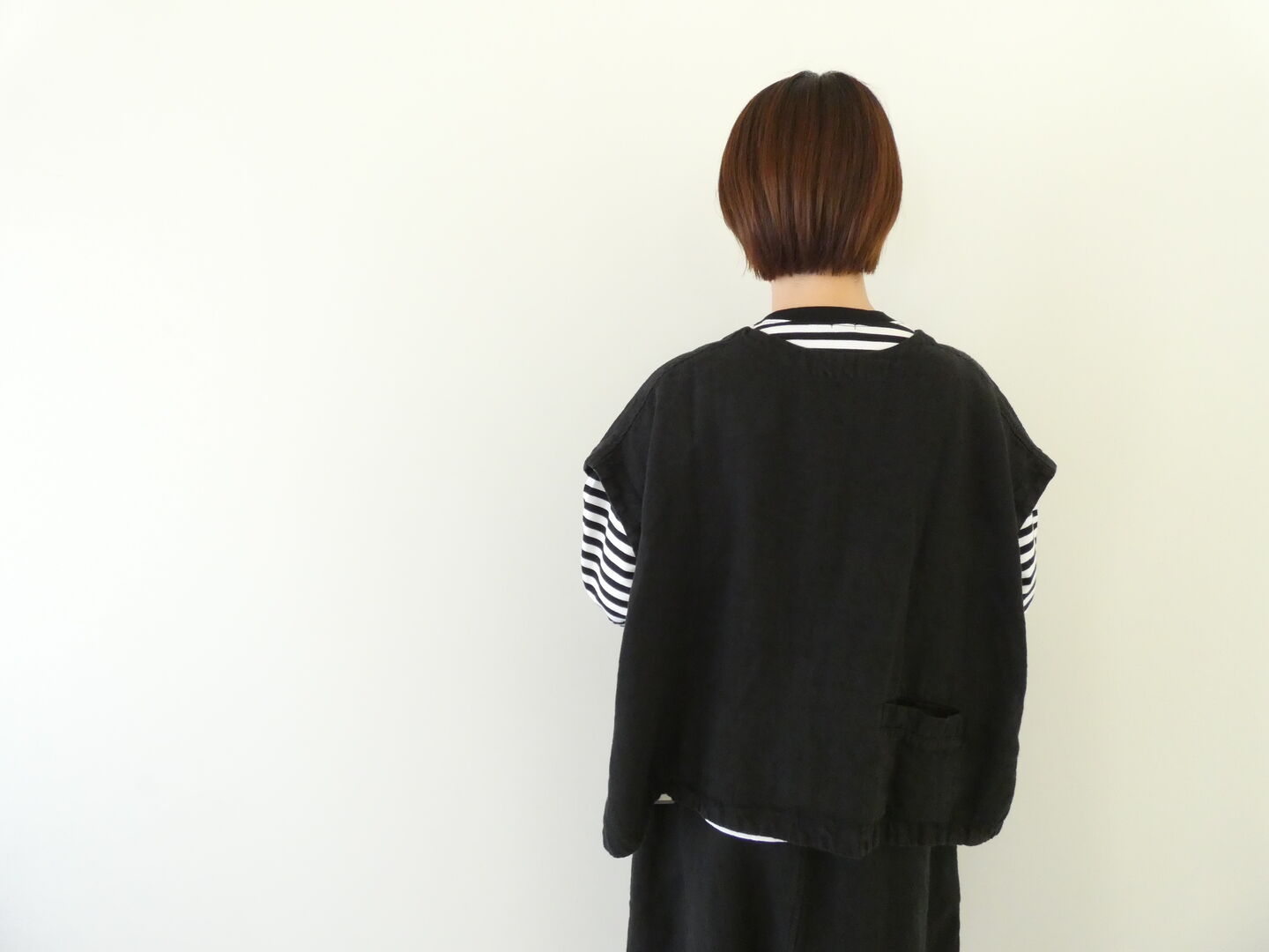 tumugu(ツムグ) ソリトリネン2WAYベストの商品画像9