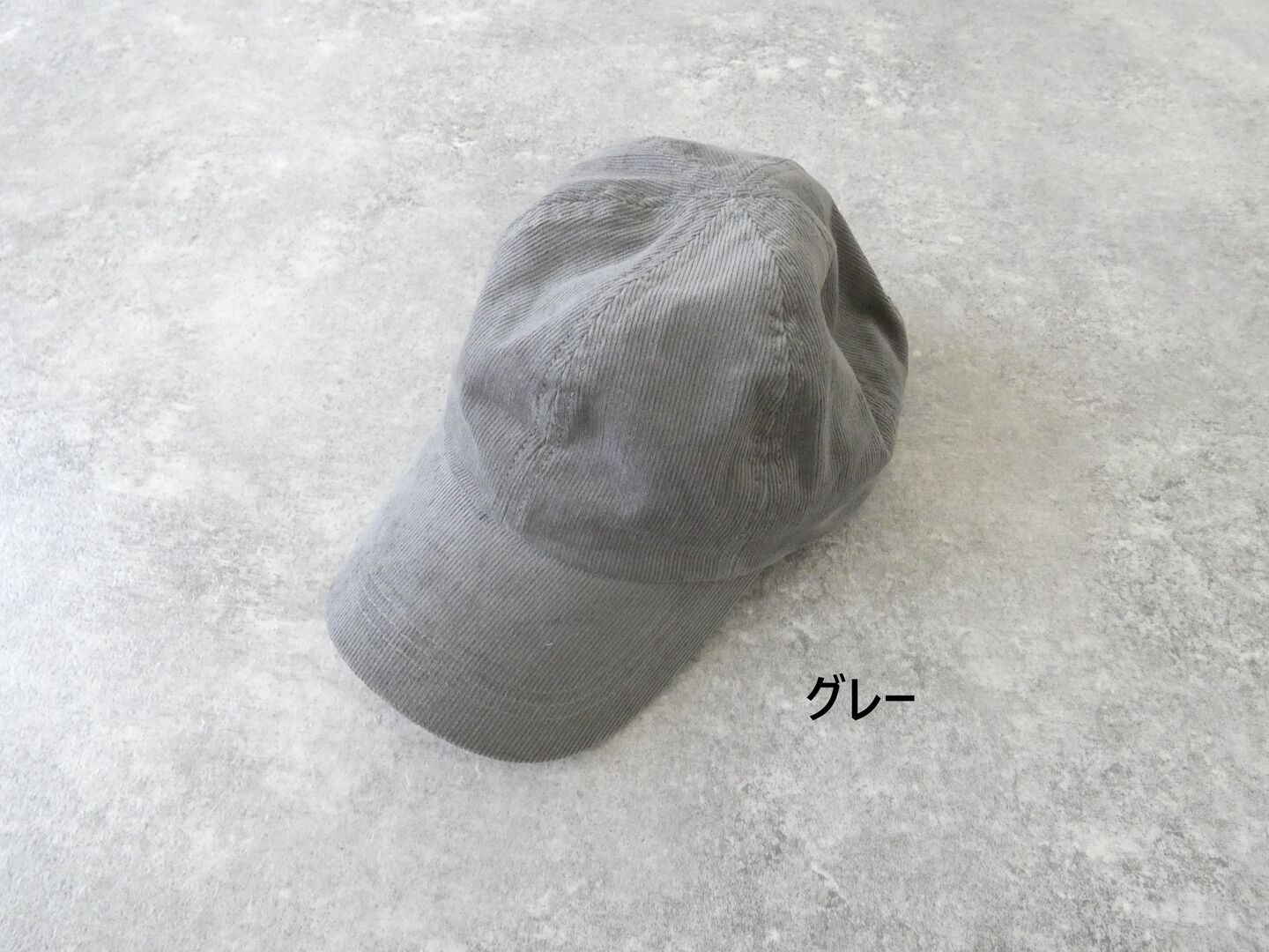 shs 大人カジュアルに合わせやすいコーデュロイリボンキャップの商品画像28