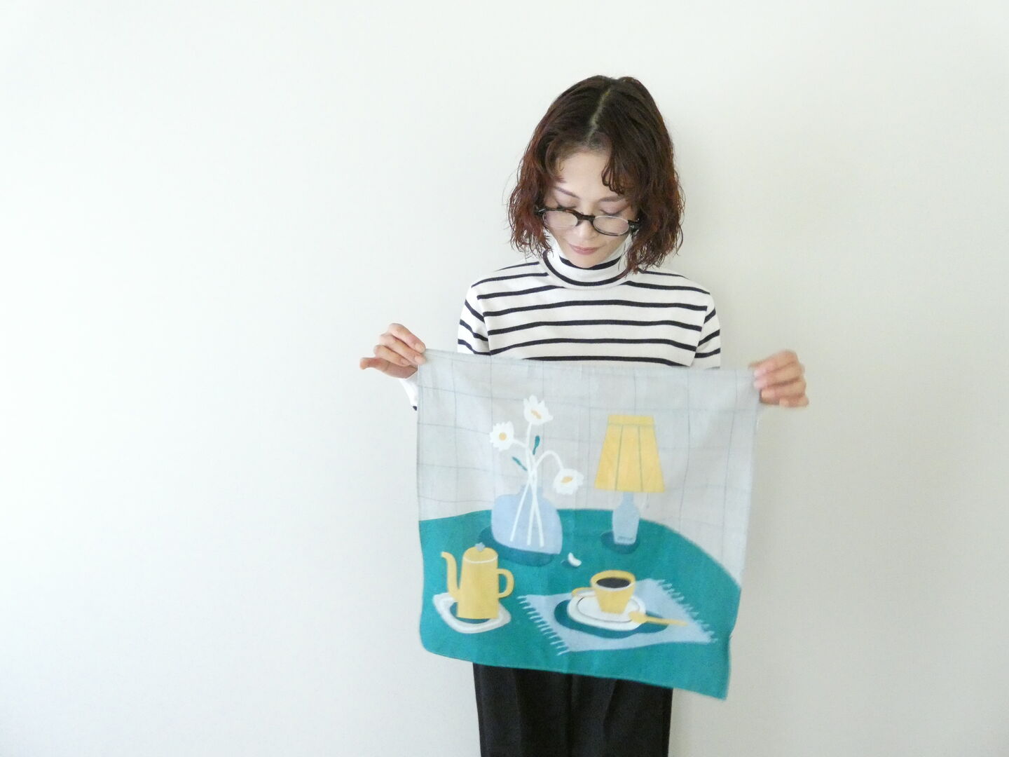 shs 温かなワンシーンを日常に添える コーヒータイムハンカチの商品画像1