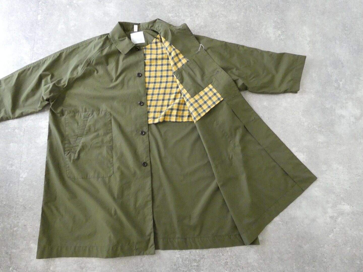 NATURAL LAUNDRY(ナチュラルランドリー) バックツイルワイドコートの商品画像11
