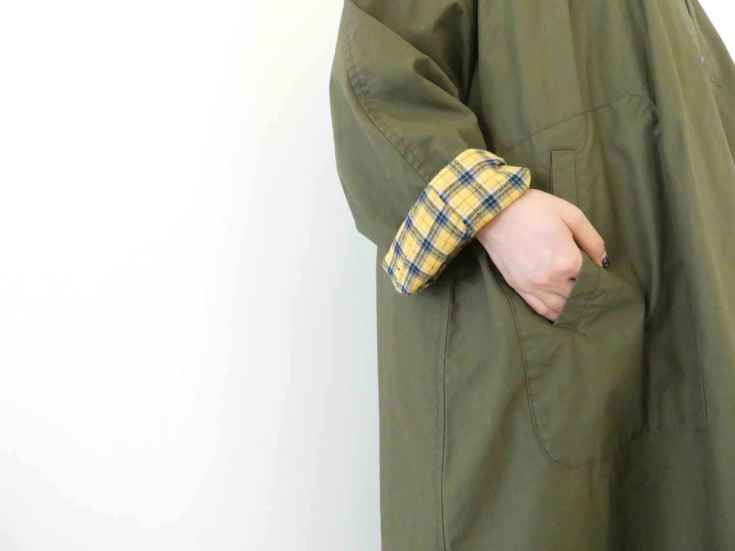 NATURAL LAUNDRY(ナチュラルランドリー) バックツイルワイドコートの商品画像16