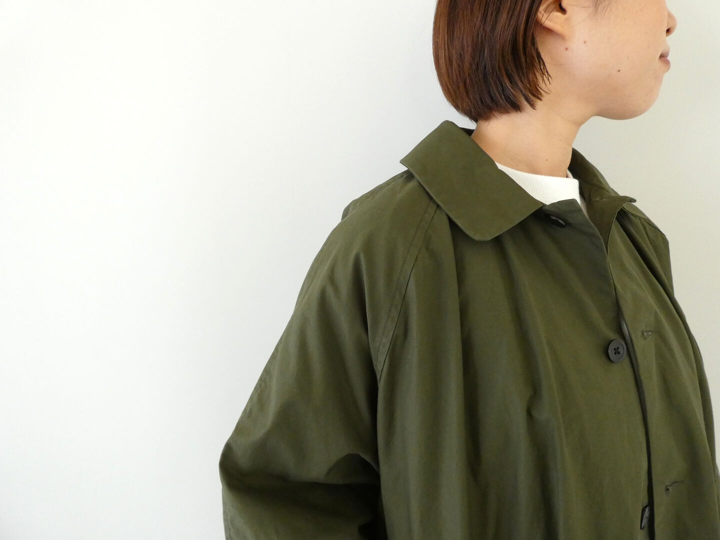 NATURAL LAUNDRY(ナチュラルランドリー) バックツイルワイドコートの商品画像2