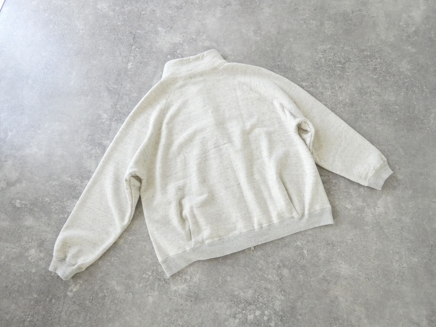 BLUE LAKE MARKET(ブルーレイクマーケット) 30/7裏毛ハイネックブルゾンの商品画像12
