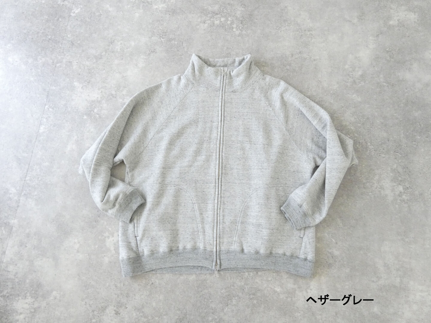BLUE LAKE MARKET(ブルーレイクマーケット) 30/7裏毛ハイネックブルゾンの商品画像28