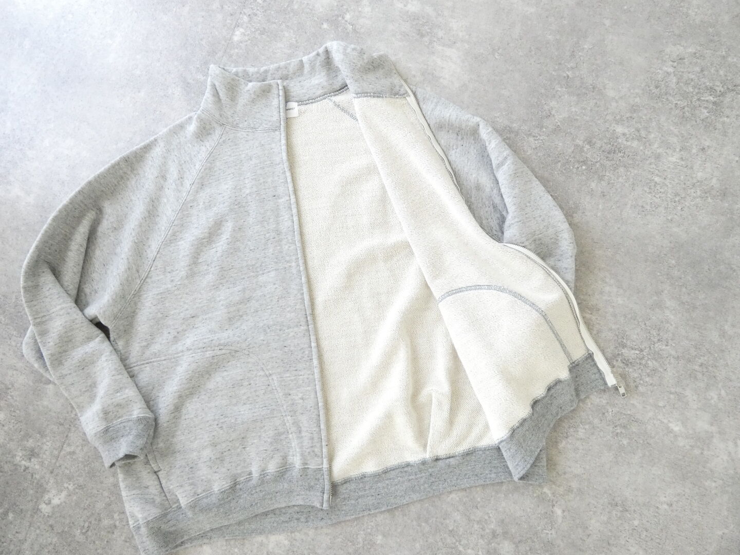 BLUE LAKE MARKET(ブルーレイクマーケット) 30/7裏毛ハイネックブルゾンの商品画像42