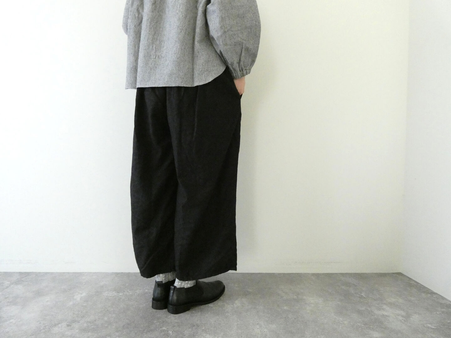 Gauze#(ガーゼ) ジャガードワイドパンツの商品画像4