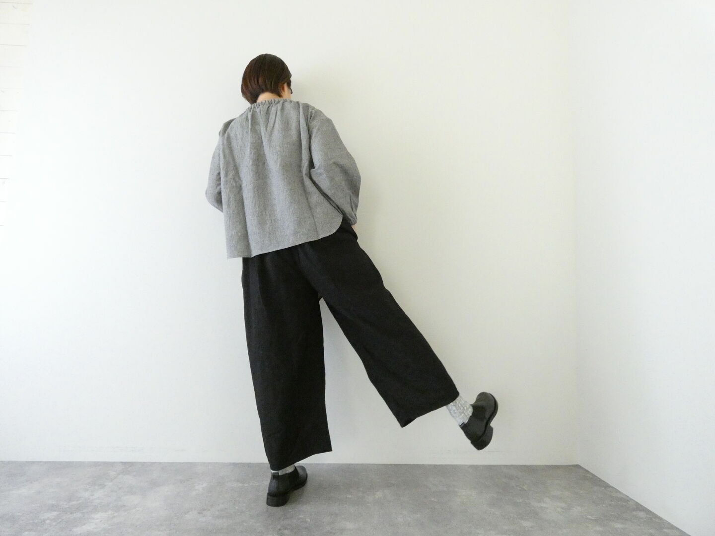 Gauze#(ガーゼ) ジャガードワイドパンツの商品画像5