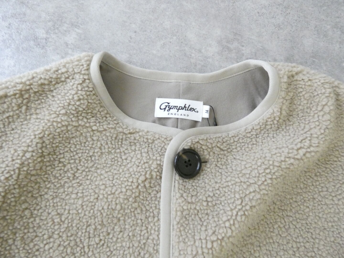 Gymphlex(ジムフレックス) ライトボアノーカラージャケットの商品画像16
