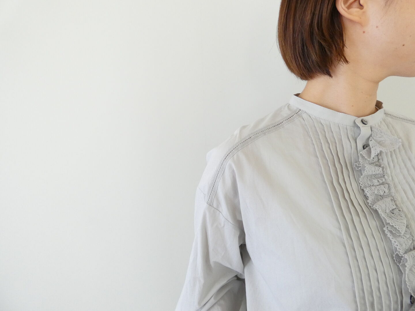 LAITERIE(レイトリー) コットンレースブラウスの商品画像3