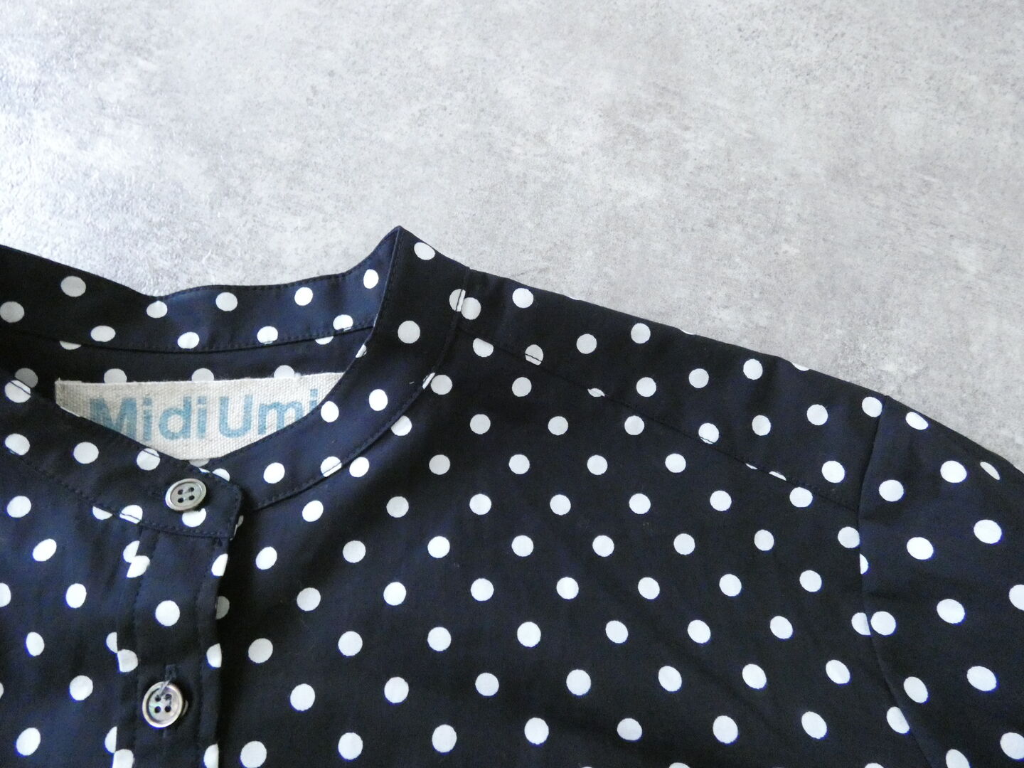 MidiUmi(ミディウミ) dot short shirtの商品画像25