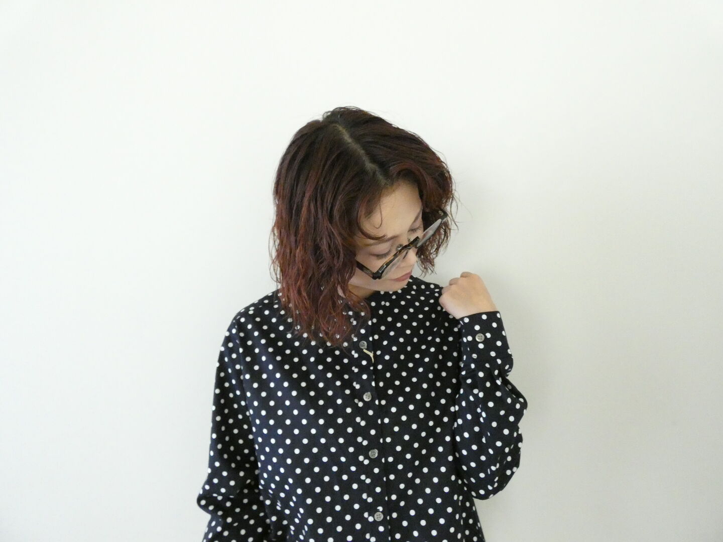 MidiUmi(ミディウミ) dot short shirtの商品画像7