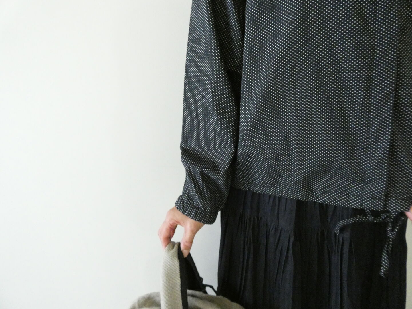 MidiUmi(ミディウミ) dot shirt blousonの商品画像6