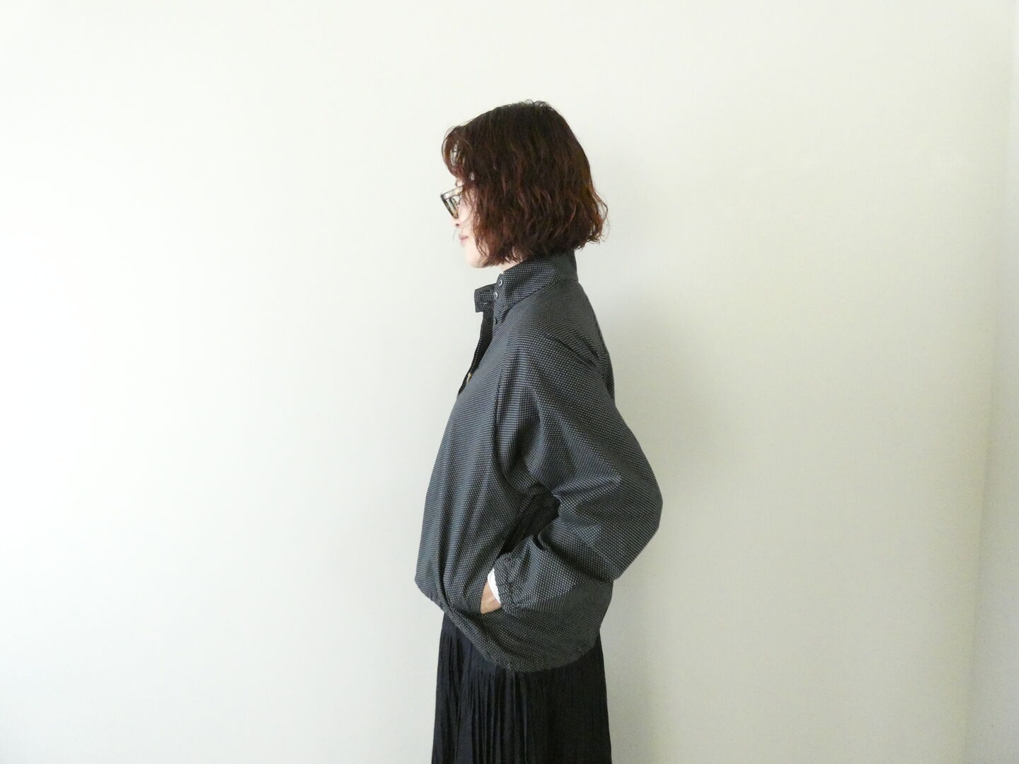 MidiUmi(ミディウミ) dot shirt blousonの商品画像8